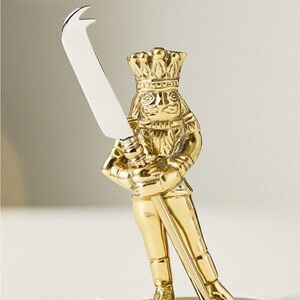 Anthropology Nutcracker Cheese Knife
